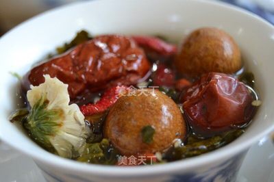 八宝茶里面有茶叶吗图片