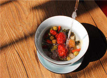 八宝茶里面的东西可以吃吗